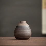 Vintage Rustic Ceramic Flower Vase