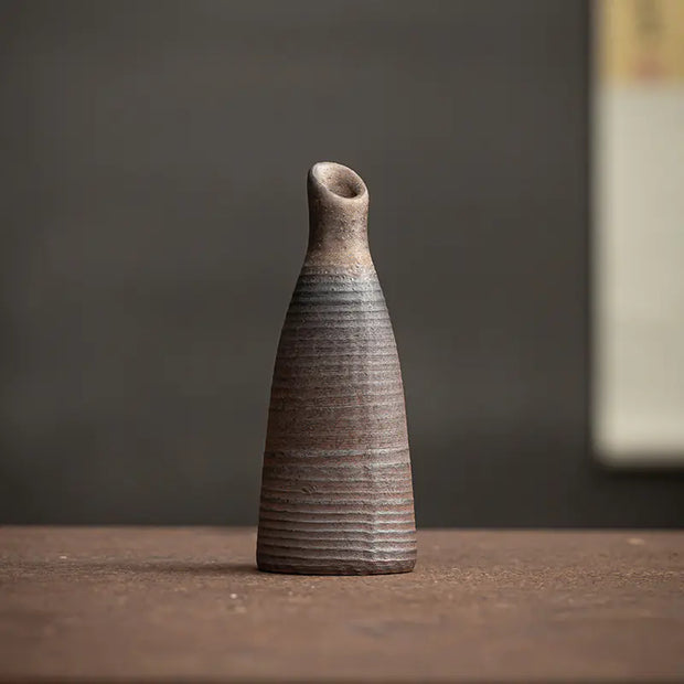 Vintage Rustic Ceramic Flower Vase