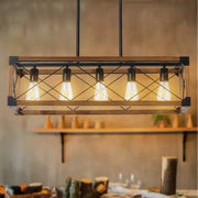 5 Lights Vintage Farmhouse Chandelier