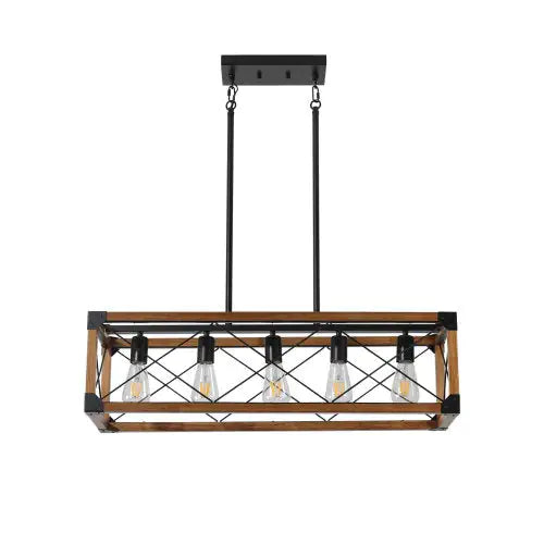 5 Lights Vintage Farmhouse Chandelier